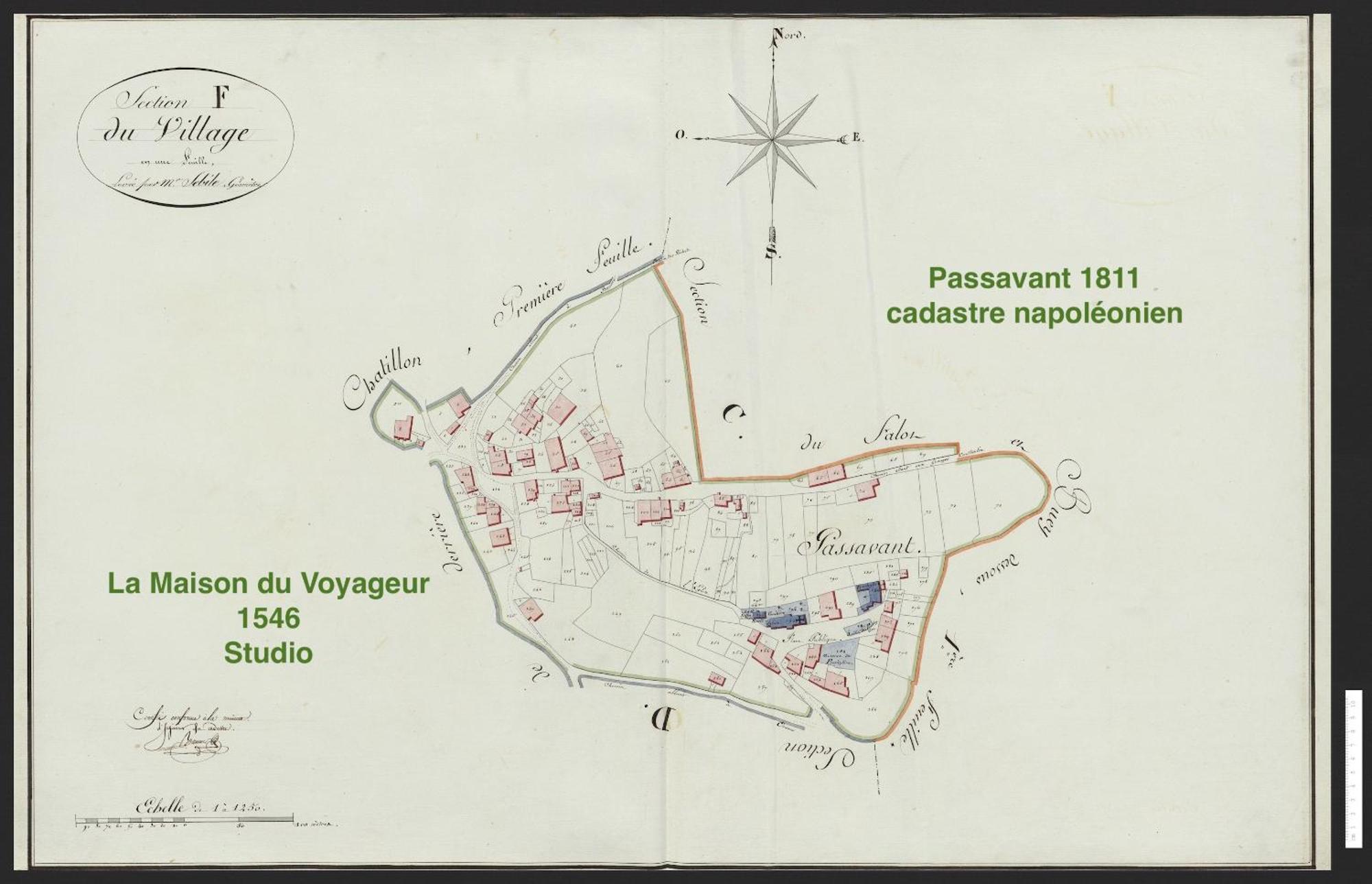 La Maison Du Voyageur 1546 Passavant Esterno foto